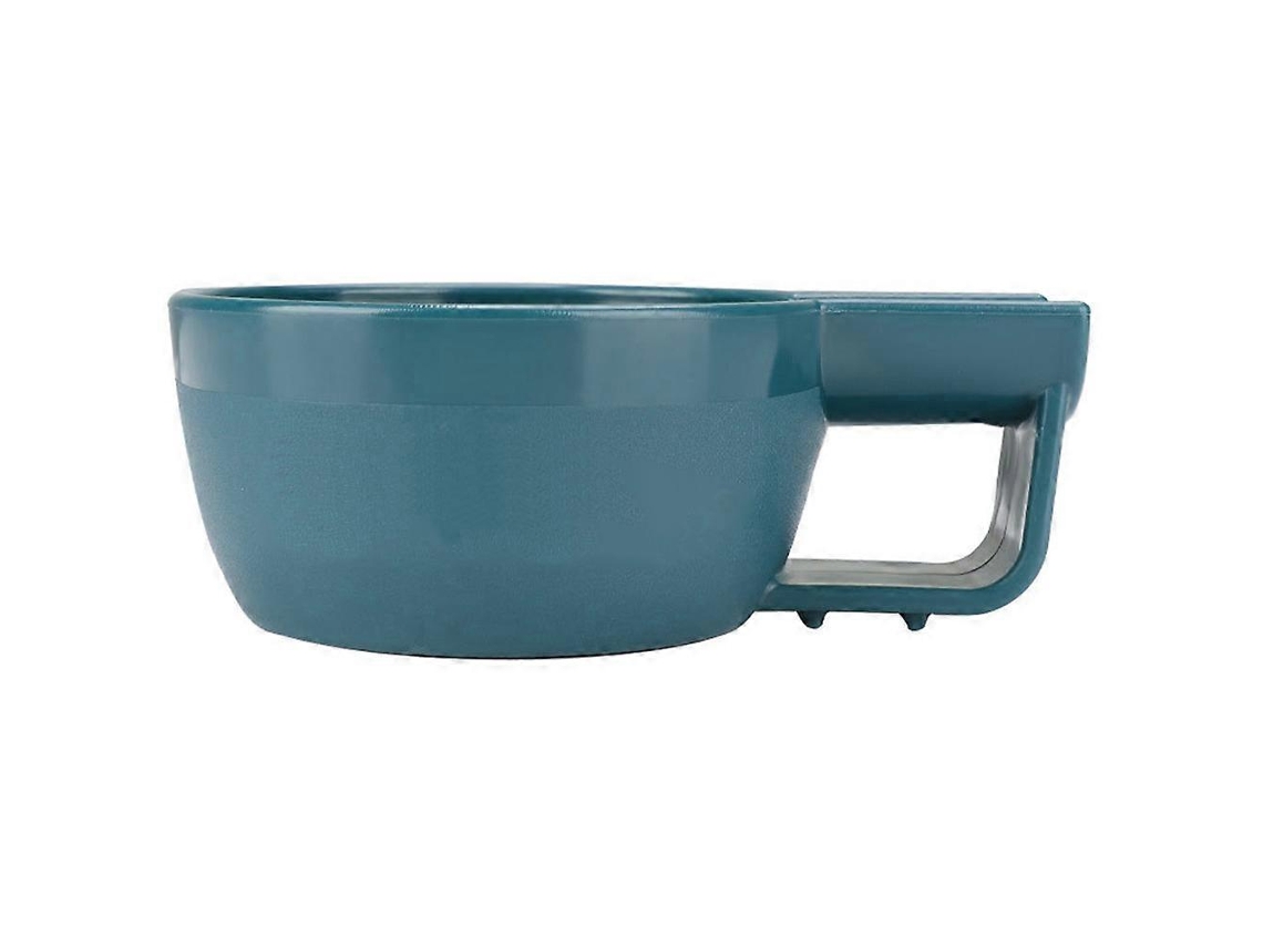 Bowl De Barbear De Plástico Azul, Design Profundo, Base Estável