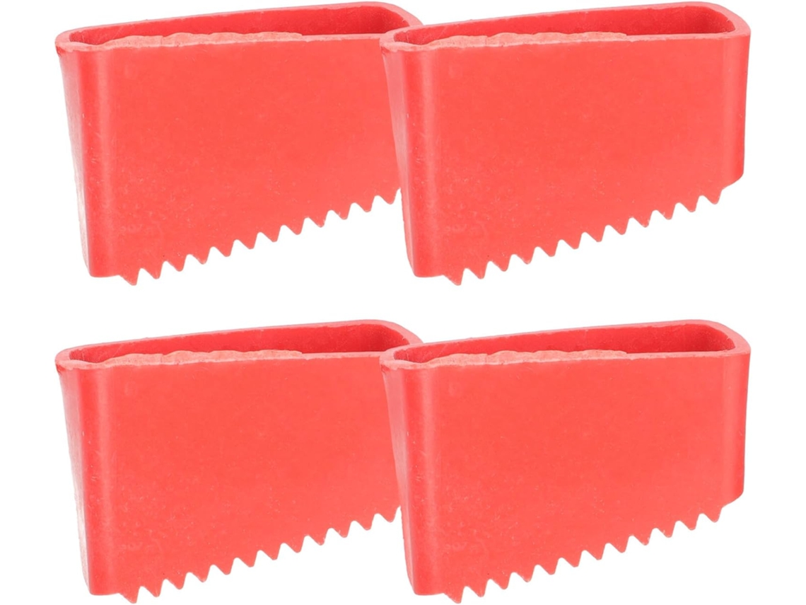4 Almofadas Antiderrapantes Para Pés De Escada, Peças De Borracha, Capas