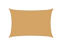 Maison Exclusive - Para-sol Estilo Vela Retangular 160 G/m² 2,5x3,5 M Areia