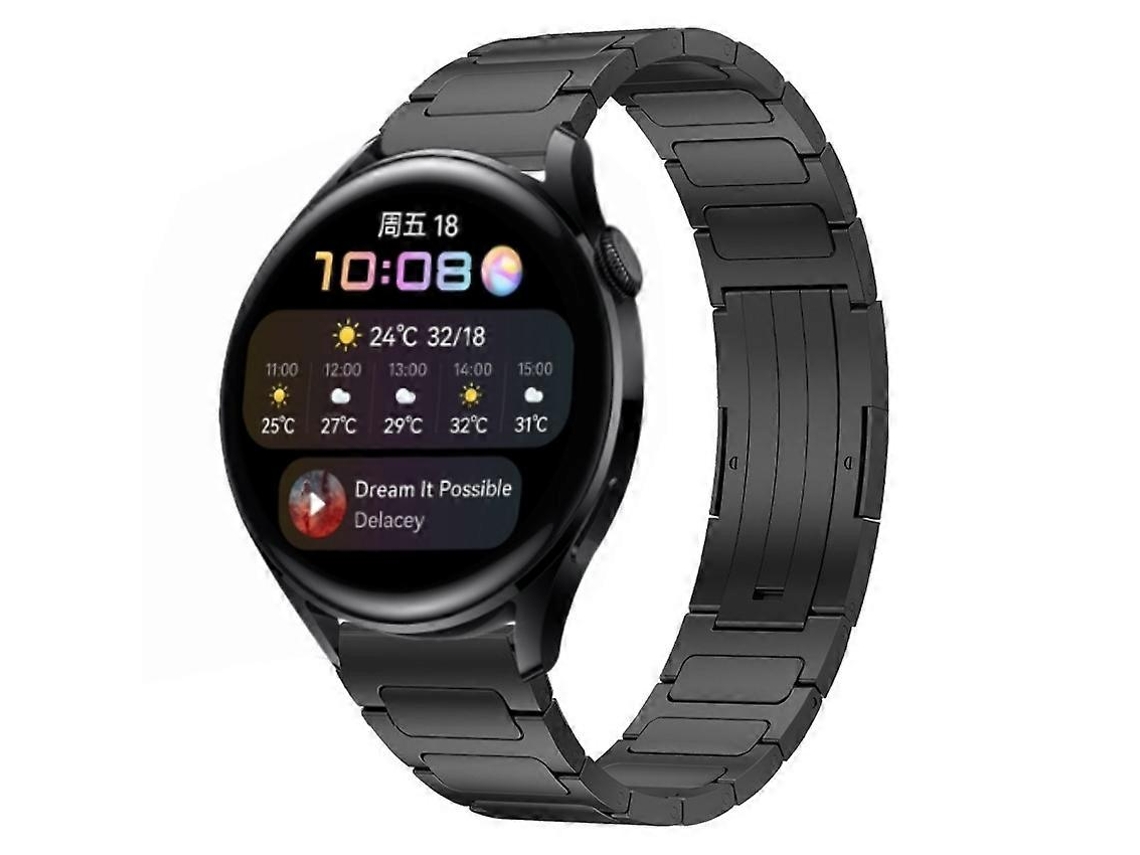 Pulseira De Relógio Em Liga De Titânio Com Formato Em I De 22 Mm