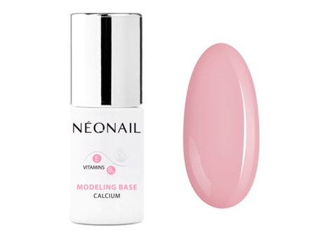 Base Modeladora Neonail Cálcio Neutro Rosa, 7.2ml