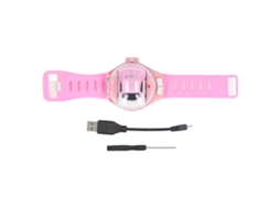 Brinquedo Carro Controle Remoto Relógio Mini 2.4g Infravermelho Com Capa Anti-poeira Rosa Tipo 1