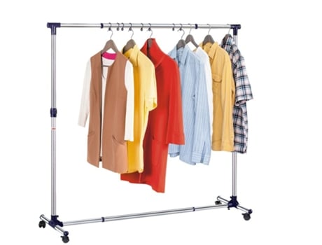 Varão de Roupa TATKRAFT New York com Rodas
