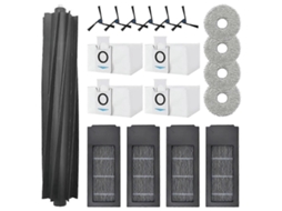 Para Aspirador De P Deebot X2 Omni, Escova Lateral Principal De Borracha, Filtros Hepa, Pano De Esfrego, Sacos De P, Acessrios Yunzii
