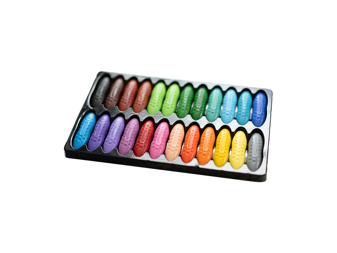 Primerox 12 Cores Lápis de Cor Amendoim para Crianças Grafite Pintura Material Escolar Artístico Solúvel em Água