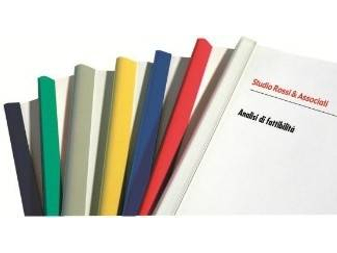 Baguete para Encadernação FELLOWES Dorsini Rilegafogli Vermelho (Máx. 40 Folhas)