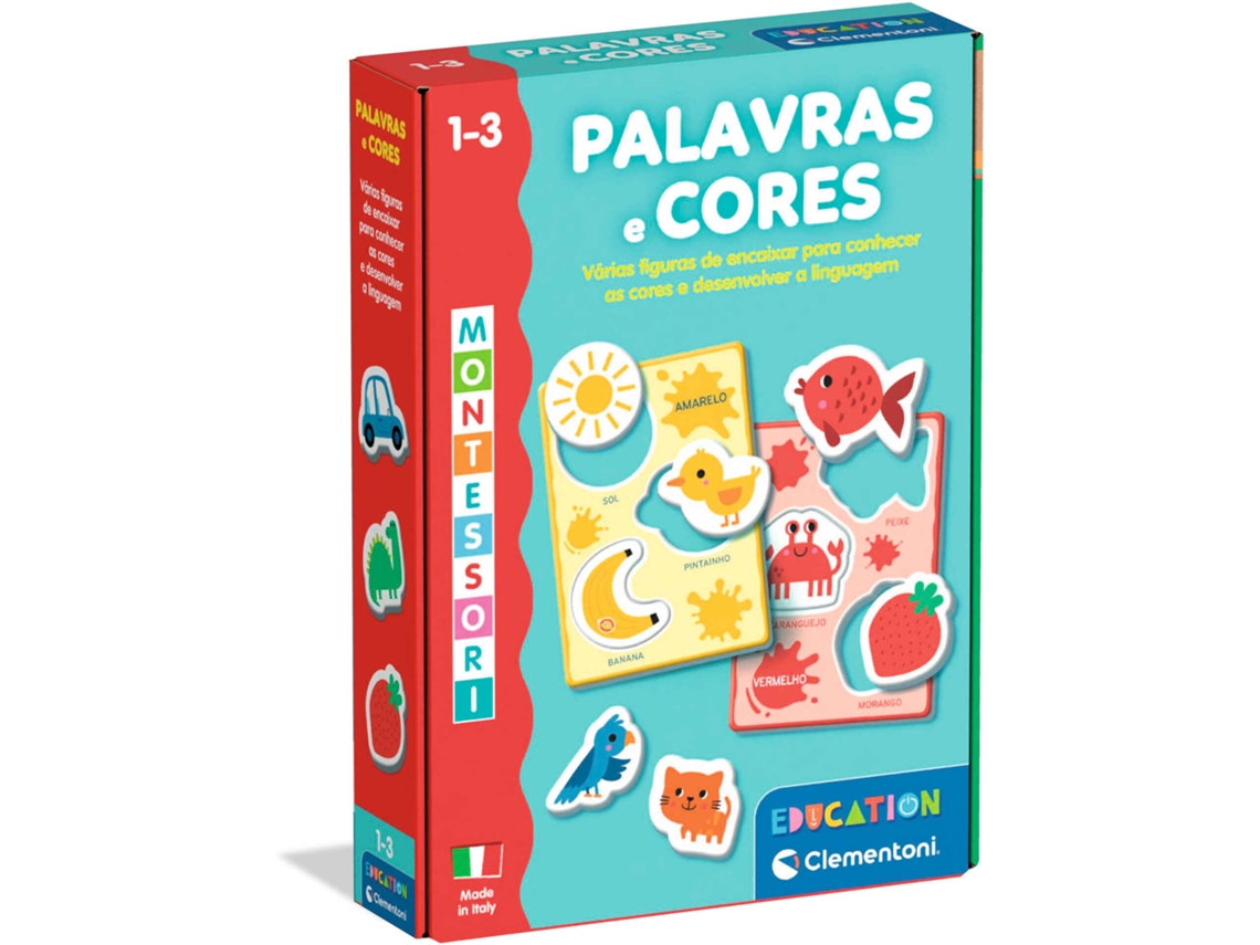 Montessori Palavras E Imagens Clementoni Education 67460