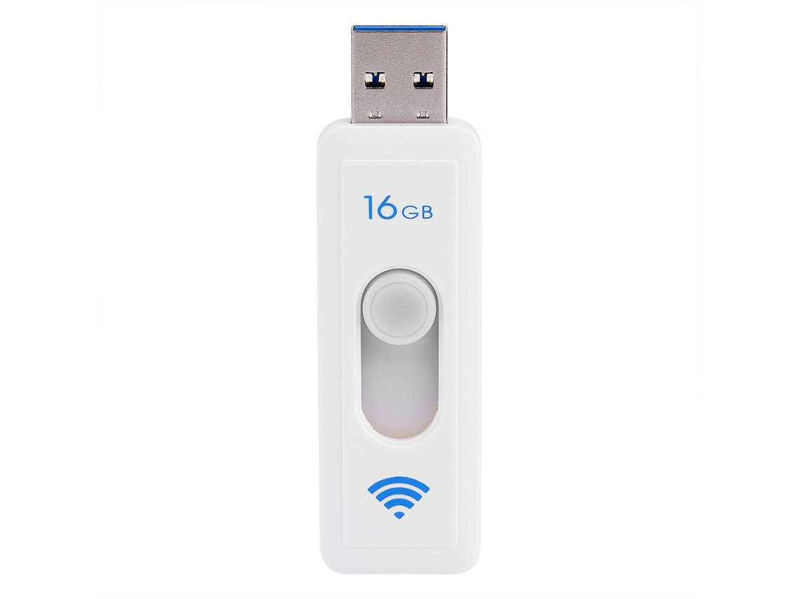 Pen Drive Sem Fio Usb (conexão Wifi, Transferência Usb3.0) 16gb Pen Drive Sem Fio Wifi Usb (chip Udp Uv-w03 Taiwan)