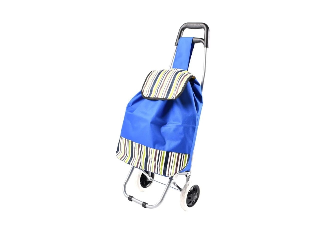 Carrinho De Compras Com Rodas (c143)_mgf, Para Transportar E Movimentar Compras Ou Cargas No Percurso Indicado