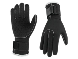 Luvas de Neopreno para Mergulho e Surf Antiderrapantes Térmicas Impermeáveis Tamanho M