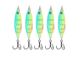 Isca Artificial Lifelike com Gancho para Pesca 5 Peças