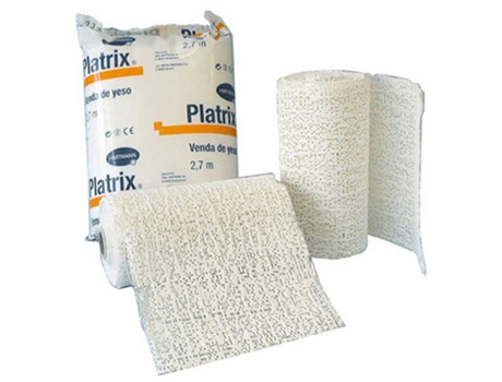 PLATRIX Venda Escayola de Yeso 15 Cm X 2 7 M Paquete Con 2 Vendas