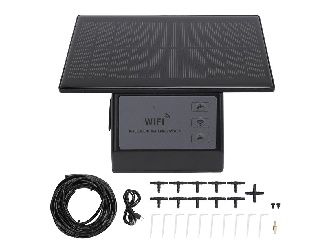 Kit De Irrigação Automática Wifi Com Controle App Bateria 2000mah
