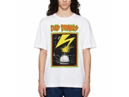 Bad Brains Capitol T-shirt White Unisex Adults Size:xl