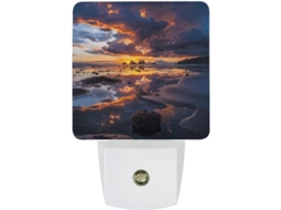 Luz Noturna Led Com Sensor, Luz Noturna Branca Quente Suave Banheiro, Quarto E Cozinha Quadrada
