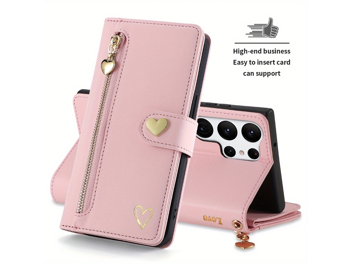 Capa Para Iphone16 Plus Rosa Veanxin