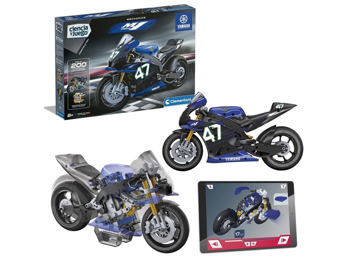 Mecânica Yamaha M1 CLEMENTONI (Idade recomendada: 8 anos)