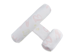 Almofada De Amamentação Chrui Almofada Lateral Para Encosto De Bebê, Removível E Lavável (rosa)