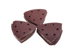 Lixa Triangular para Lixadeira 50 Peças, Conjunto de Lixas Abrasivas para Polimento e Lixamento