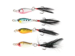Mini Iron Plate Freshwater Lure Attracts Fish Increases Hook Rate