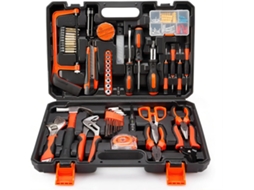 Kit Reparo Doméstico 102 Peças Caixa Premium Faça Você Mesmo Brawdress