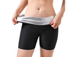 Calcinha Sauna 2 Em 1 Para Mulher Perda De Peso Slimming Treino Yoga Legging Compressiva