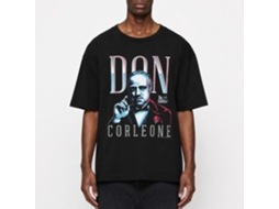 Rockinstone Godfather Don Corleone Black Adult T-shirt Size:xxl
