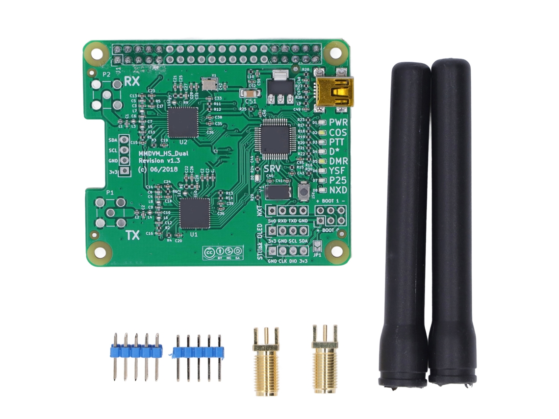Laxiscreed Mmdvm Hotspot Board Duplex Kit Para Dmr E D Star