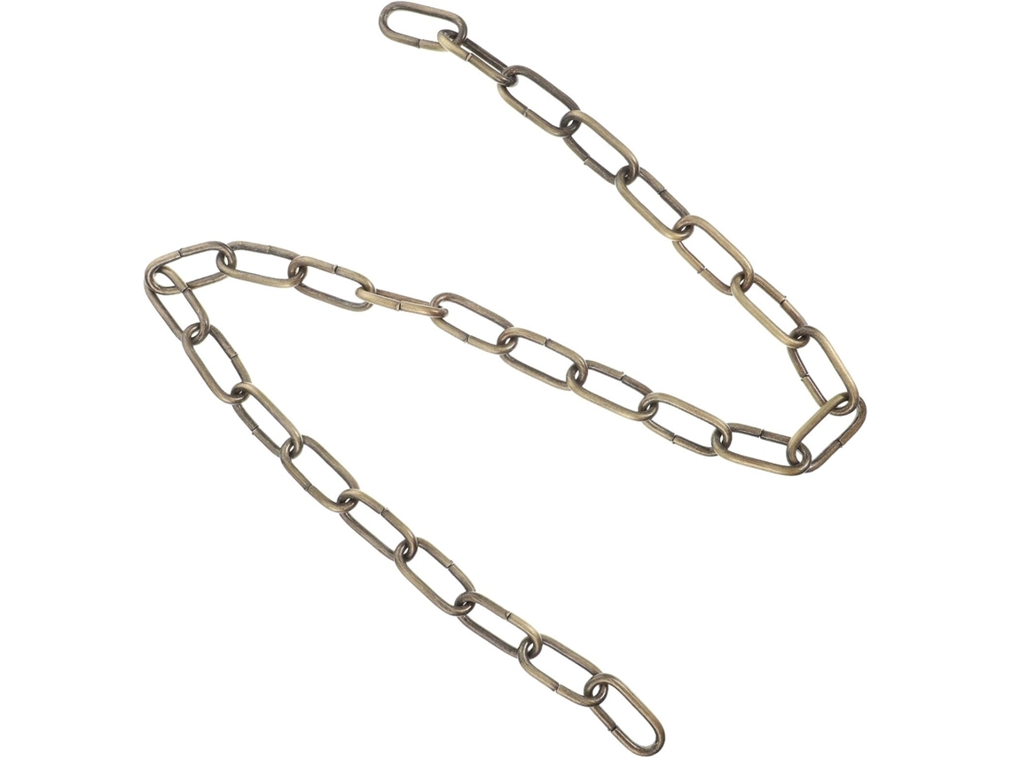Corrente De Lustre Ferro Leve, 1 Peça, Estilo Retrô E Simples.