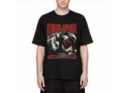 Rockinstone Bill And Ted Melvin Black Adult T-shirt Size:m