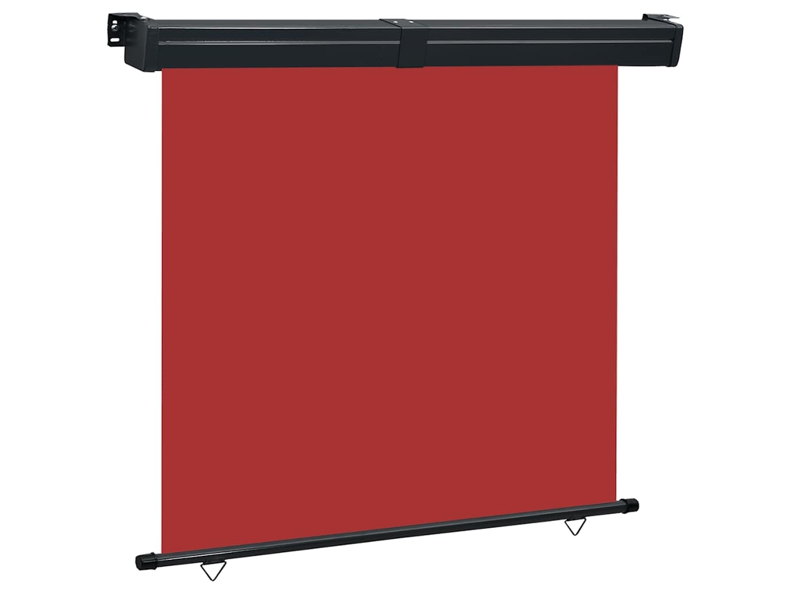 Balcony Side Awning, Balcony Side Awnings Vidaxl Vermelho Tecido (175 X 250 Cm)