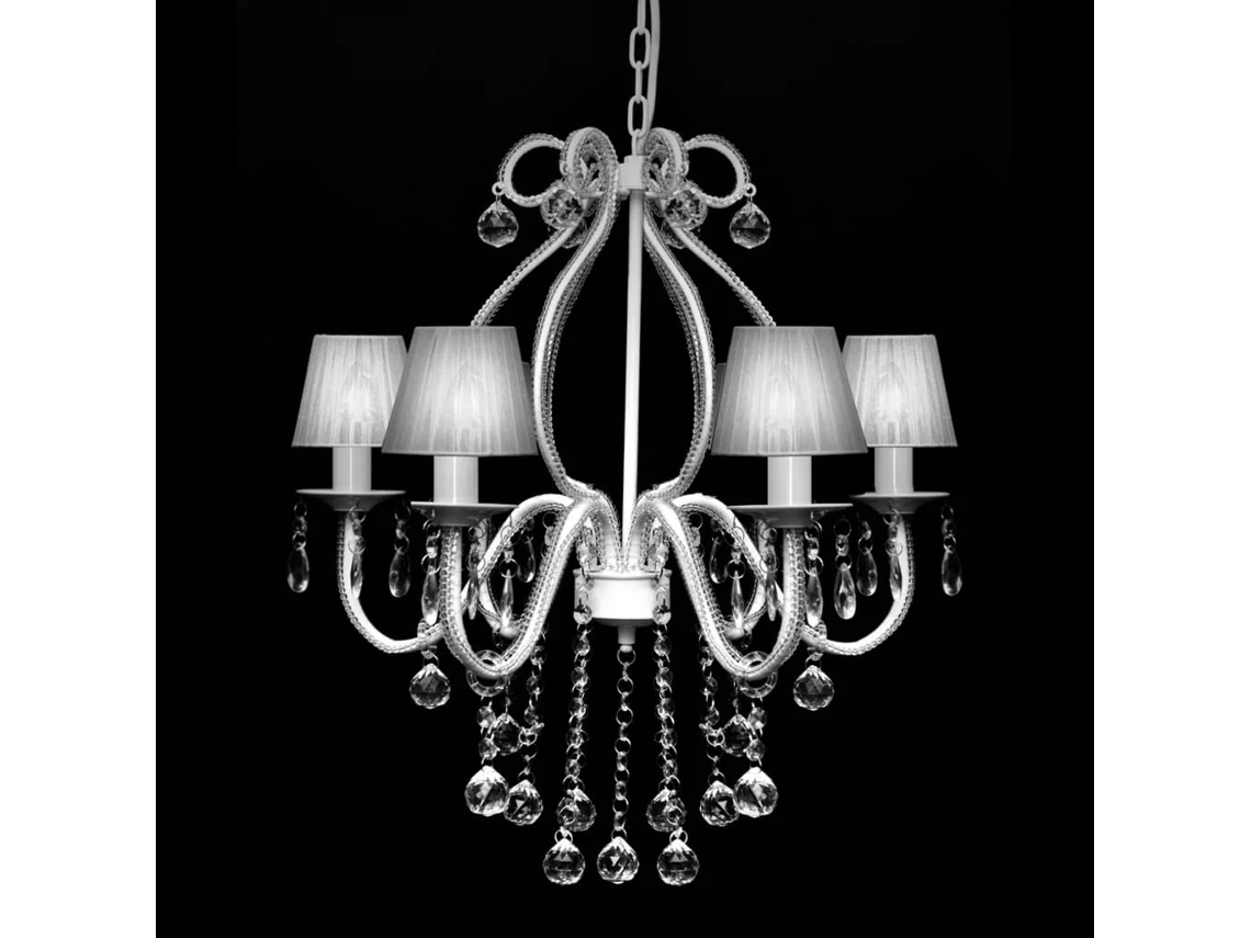 Chandelier, Chandeliers Vidaxl Branco Metal (n/a)