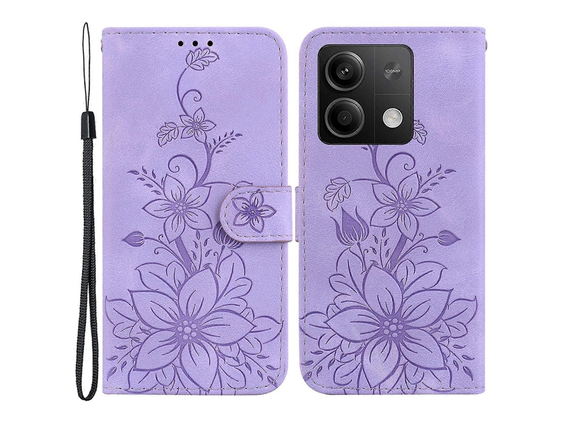 Capa Note China Flor Para Xiaomi Xiaomi Redmi Note 13 Veanxin Pele