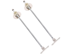 Dobradiças De Suporte Para Tampa Armário Em Ferro Prateado Com Design Multifuncional E Móveis