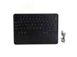 Aetheria teclado Bluetooth Sem Fio com Touchpad 78 Teclas Ultra Fino Silencioso para Android e Windows