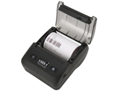 HURRISE Shipping Label Printer Impressora Térmica 80Mm Bt4.2 50 a 80 Impressora de Conexão de Computador Plugue Ue