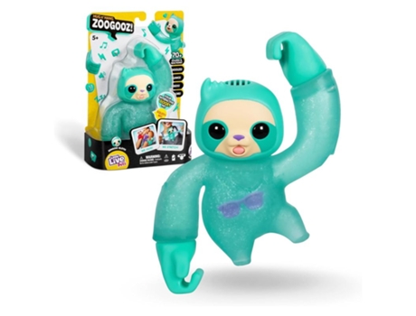 Mascota Elástica Zoogooz Sensoo Little Live Pets Lp400000 Perez Sloth Famosa Famosamás De 3 Años
