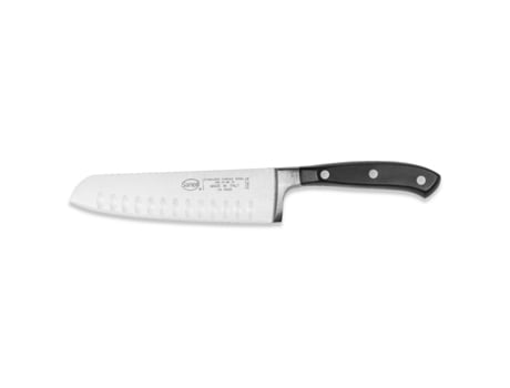 Faca De Cozinha Ergoforge, Aço, Preto, 2,3x6x40 Cm, Sanelli