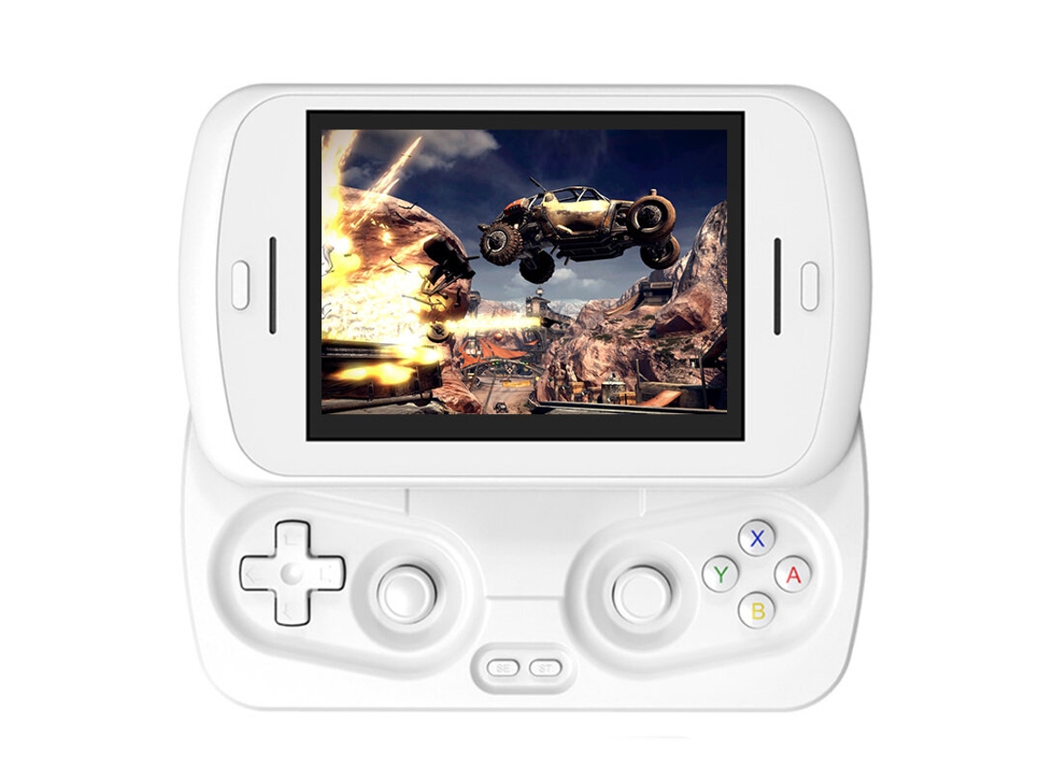 White-anbernic Rg Slide: Consola De Jogos Portátil Deslizante Com Android 13, Ecrã De 4,7 Polegadas A 120 Hz E Processador Unisoc T820 Octa-core