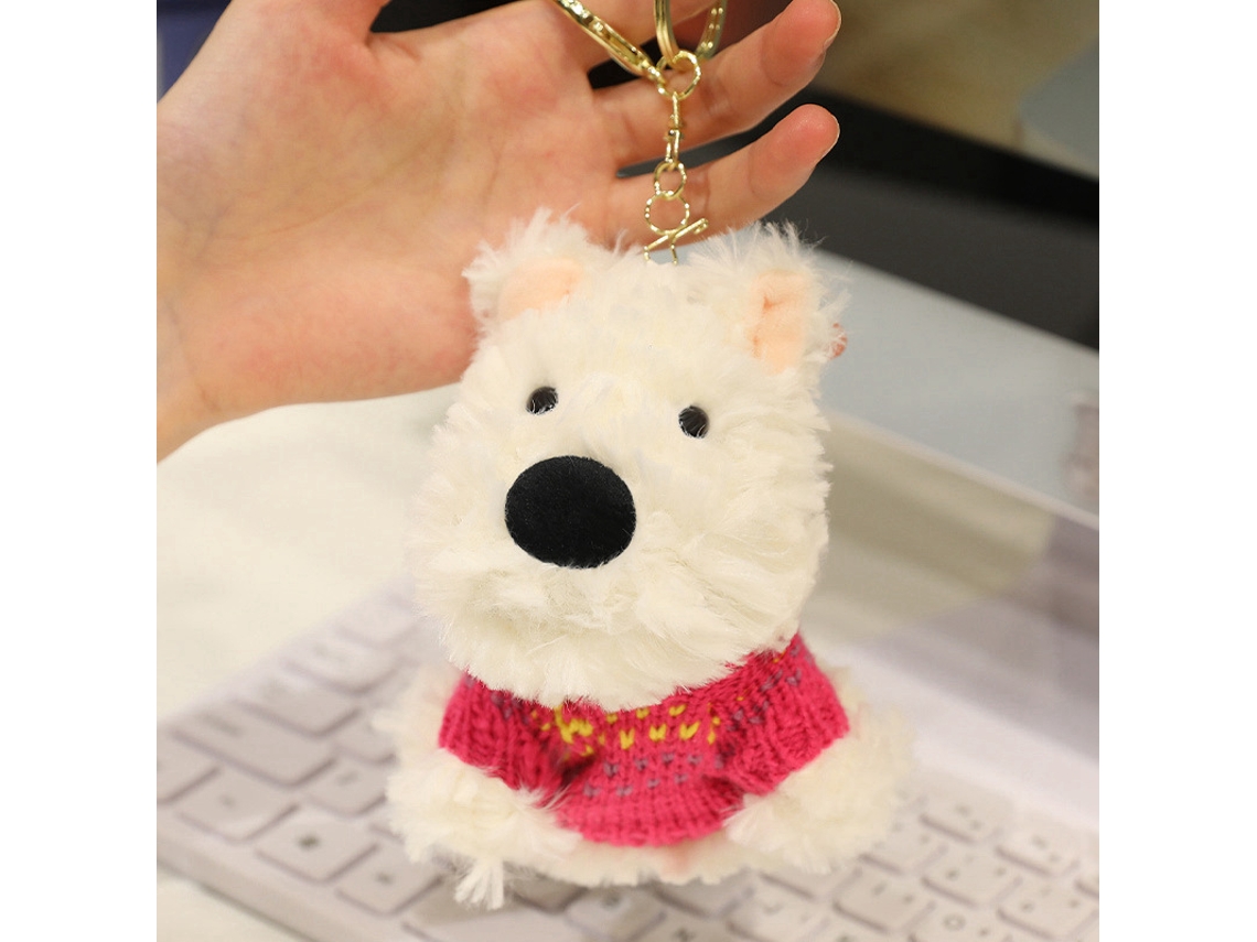 Pendente Westie Suéter Vermelho CHABERLU