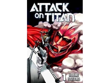 Livro Attack On Titan 1 de Hajime Isayama