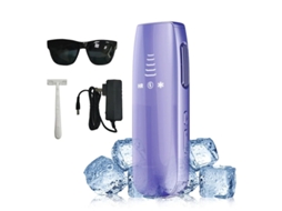 Dispositivo De Remoção De Pelos A Laser Do Ipl Yizhood Remoção De Pelos Sem Dor, Com Resfriamento Por Gelo Roxo Yizhood