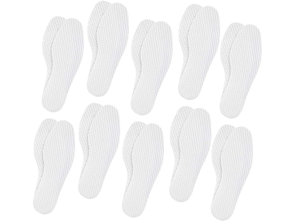 10-palmilhas Descartáveis, Respiráveis, Absorventes De Suor, Antiderrapantes E Confortáveis Para Homens Mulheres