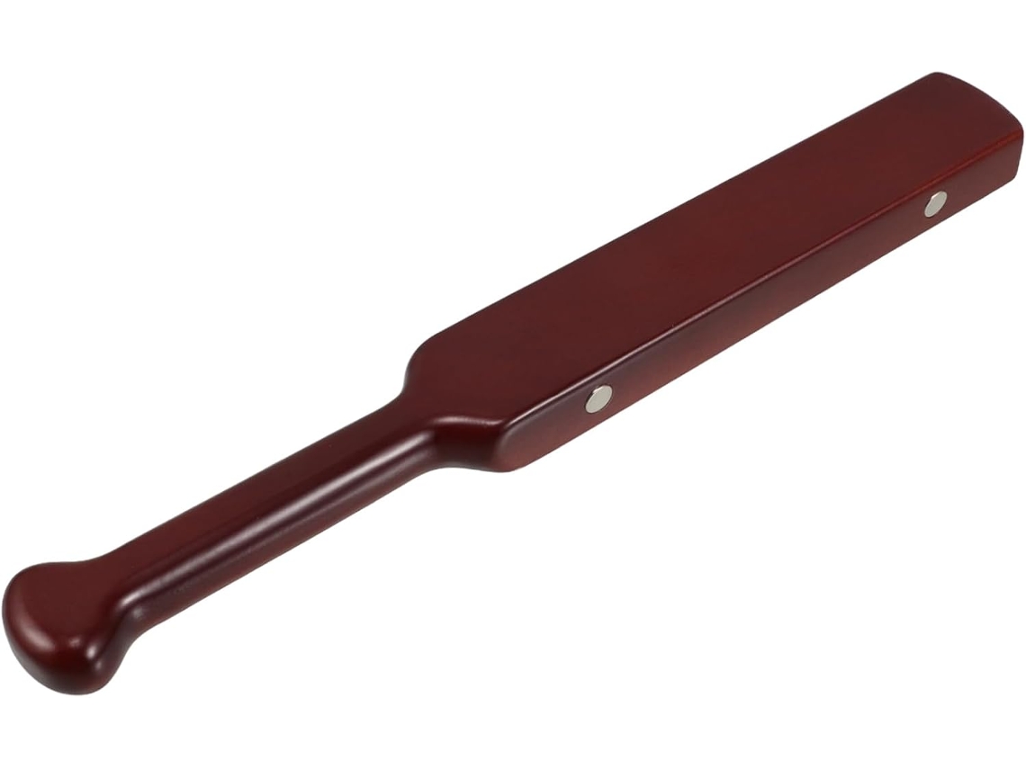 Martelo De Madeira Marrom Para Reparo De Carros, Ideal Para Remover Amassados E Golpear.