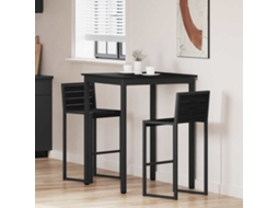 Vidaxl Mesa De Bar Em Pé Derivados De Madeira Quadrado