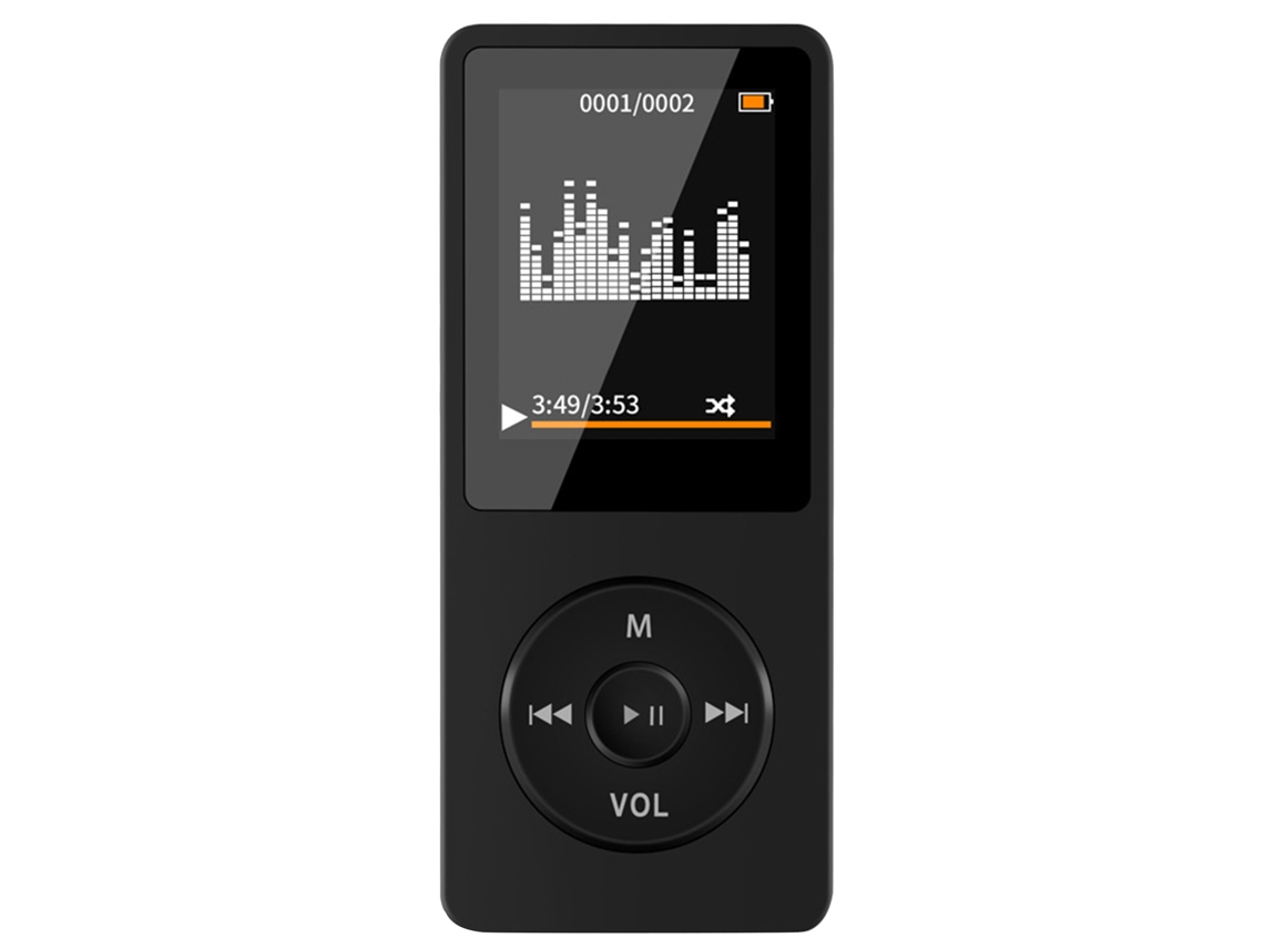 Leitor Mp4 Yizhood Js01 1.8inch 32gb Tf (preto)