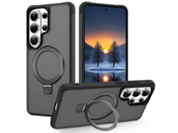 Capa Magsafe Para Samsung Galaxy S26 Ultra Com Suporte Giratório, Preta Digitallab