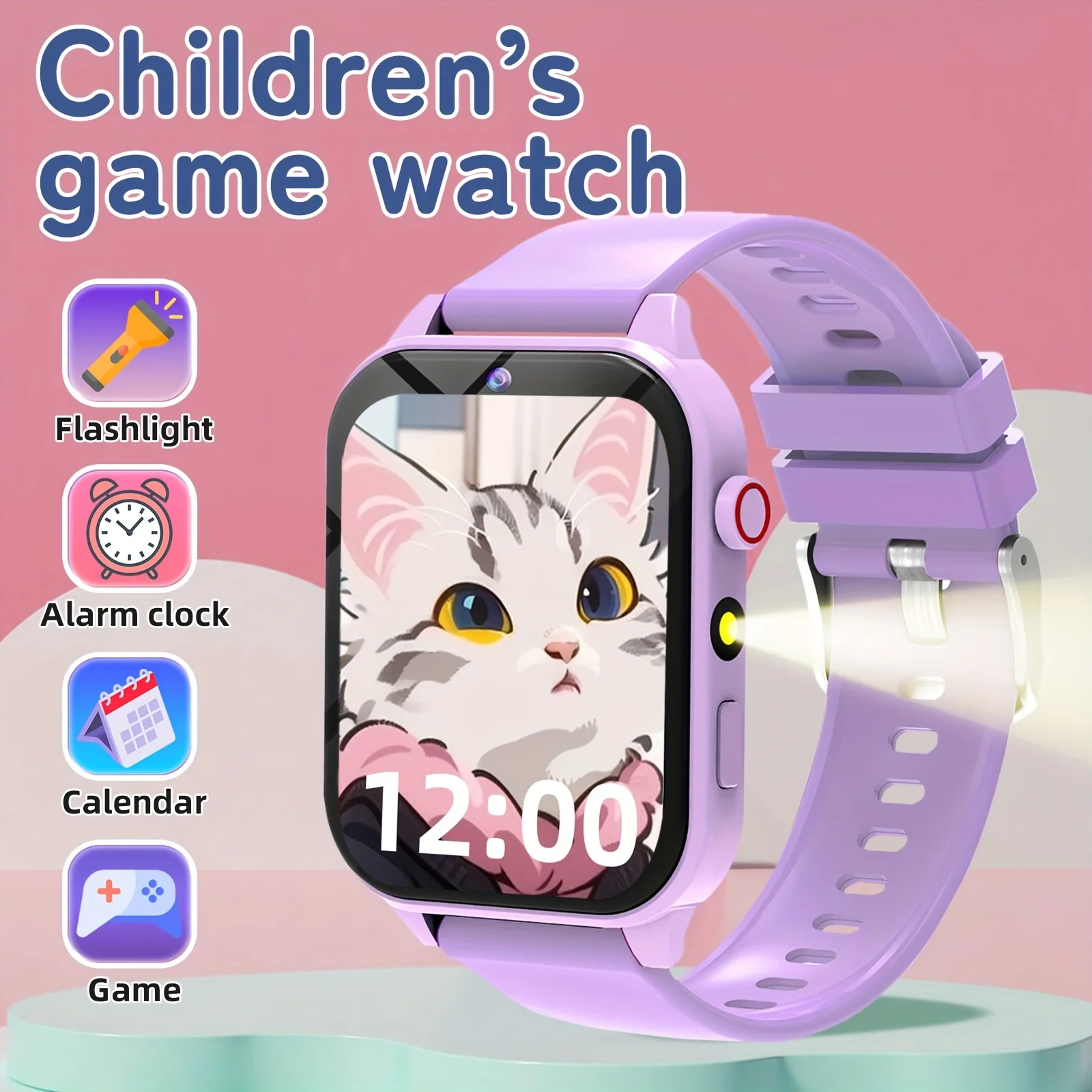 Relógio De Aprendizagem Inteligente Infantil (roxo)