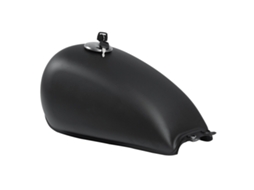 Depósito De Combustível Vintage Para Moto, Preto Brilhante, 9l, 2,4 Galões, Cafe Racer, Para Suzuki Gn125 Gn250