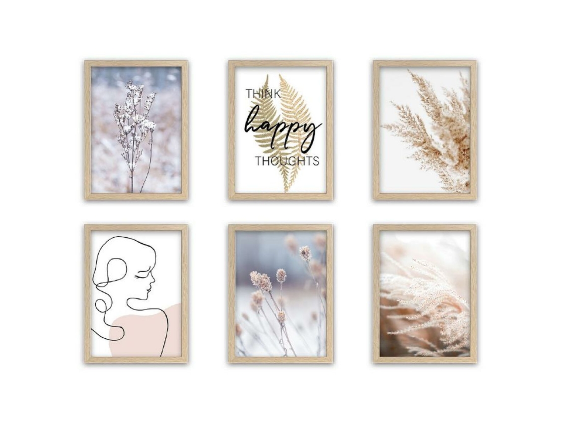 Pintura DKD HOME DECOR (Pinho - Multicor)